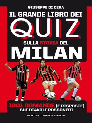 cover image of Il grande libro dei quiz sulla storia del Milan